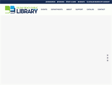 Tablet Screenshot of delraylibrary.org